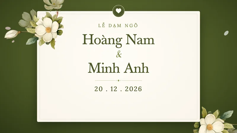 Mẫu video dạm ngõ Mai lan — Tối giản · Mộc lan trắng